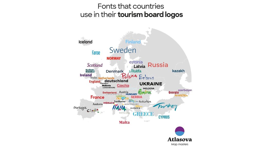 az országok-turisztikai-logóinak-betűtípusai